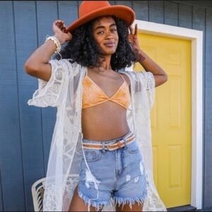 SHERBERT Tie-Dye Triangle Bralette